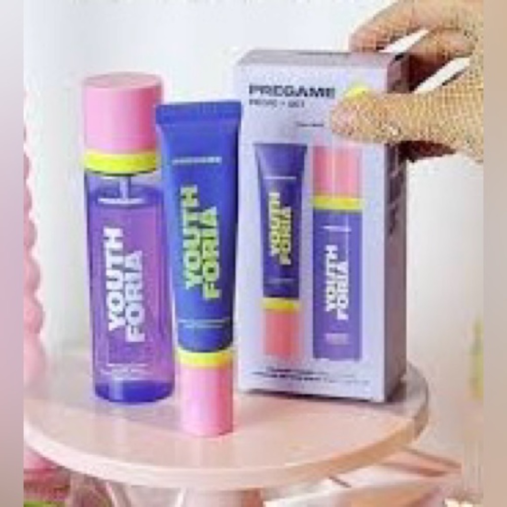 Youth Foria Pregame Prime+Set Full Size Skincare Box Set